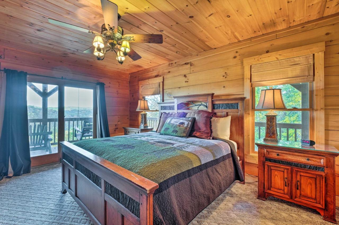 Pigeon Forge Cabin With Brand New Hot Tub And Views! Villa Sevierville Esterno foto